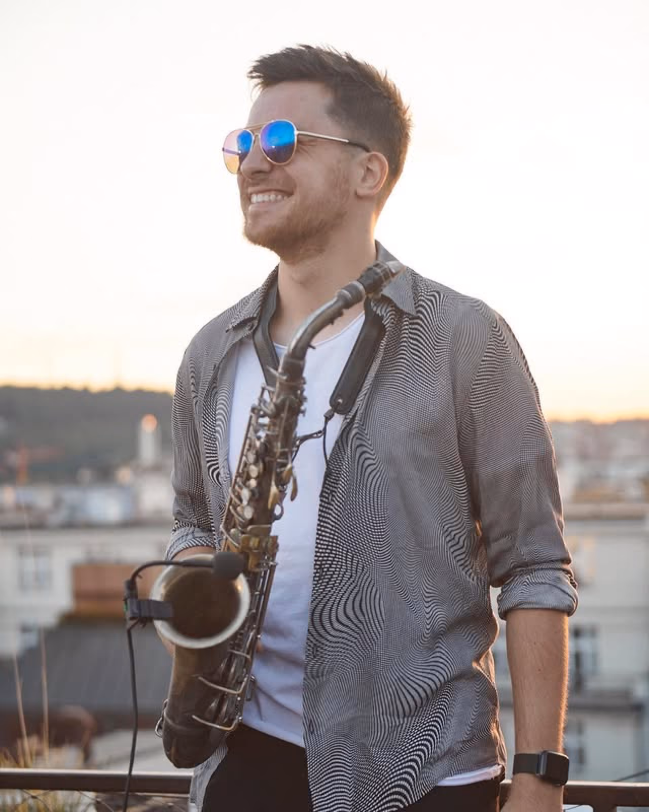Saxofonista - fotografie 7