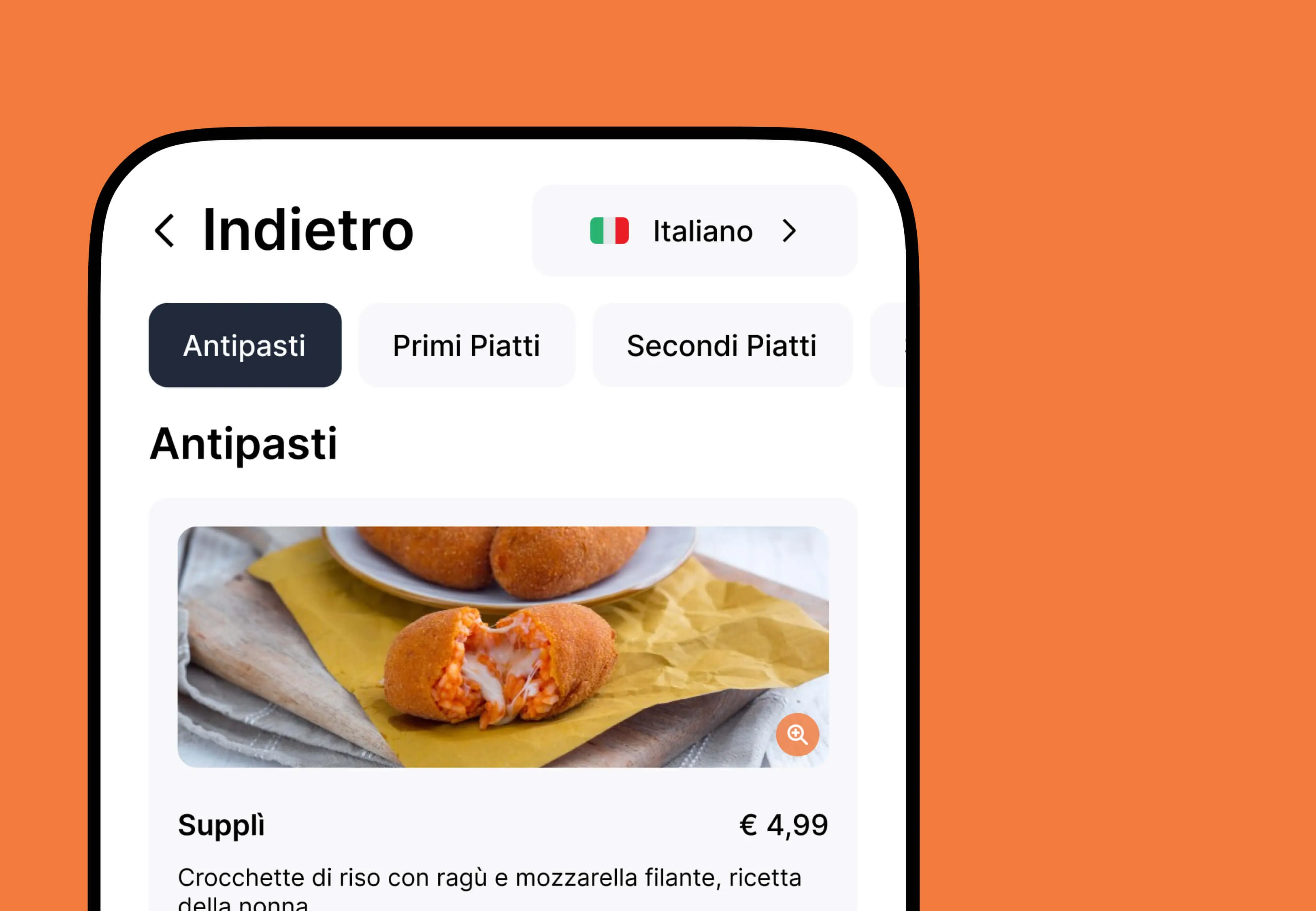 EatAssistant Mockup