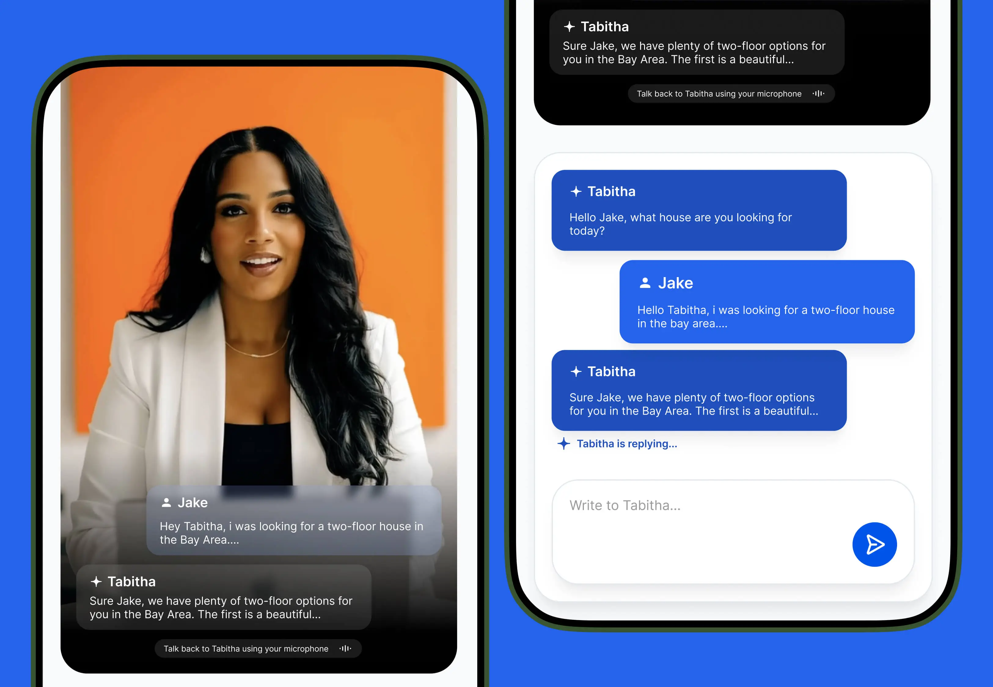 Virtual Assistant Mockup
