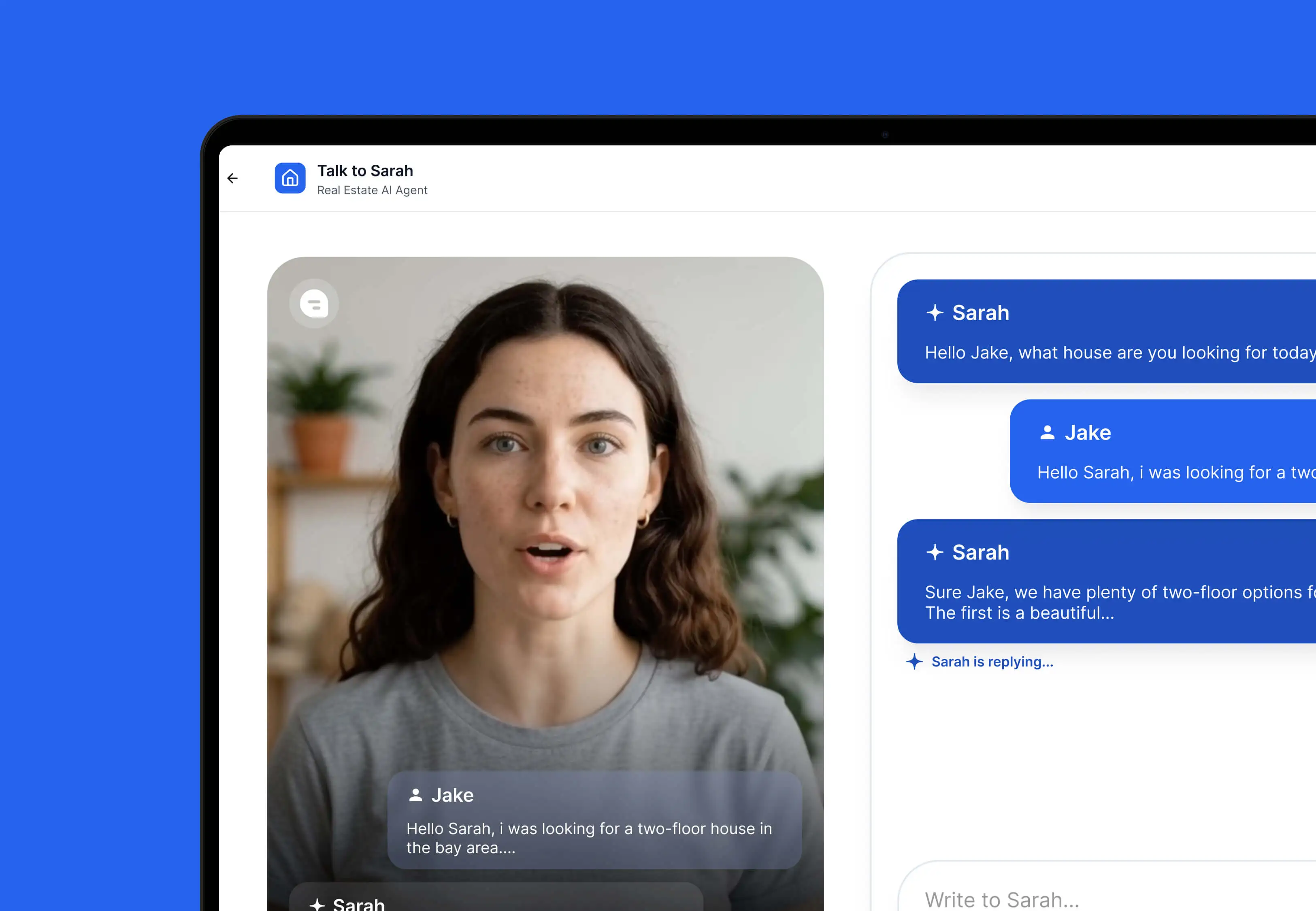 Virtual Assistant Mockup