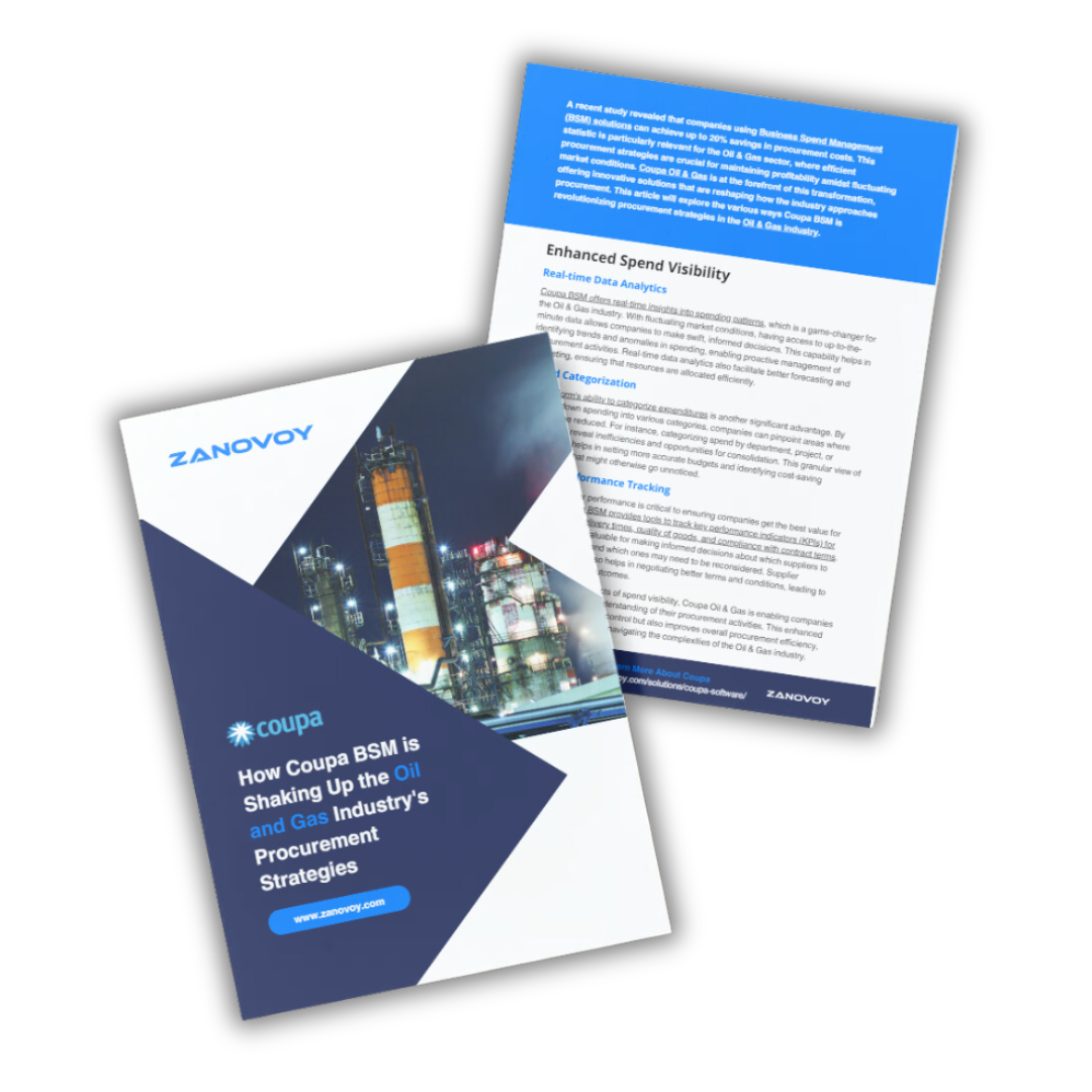 Coupa Oil and Gas