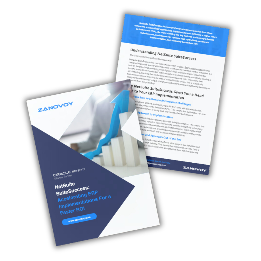 NetSuite SuiteSuccess