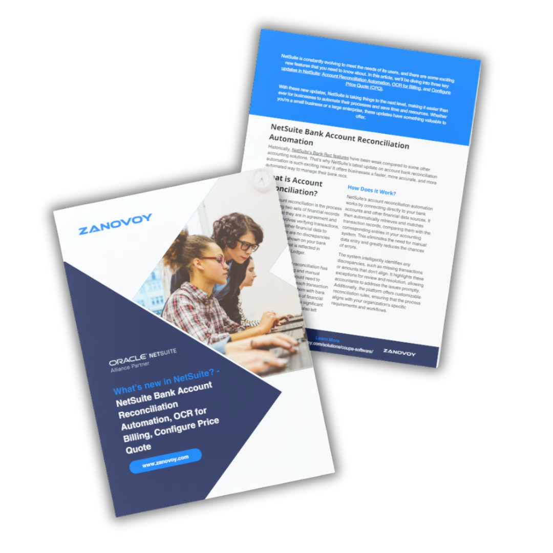 NetSuite Updates