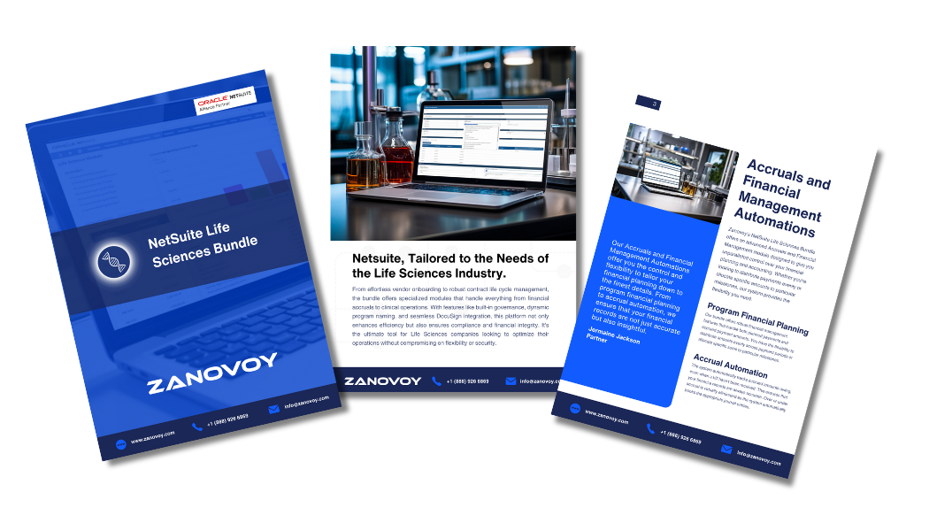 NetSuite Life Sciences Bundle Guide