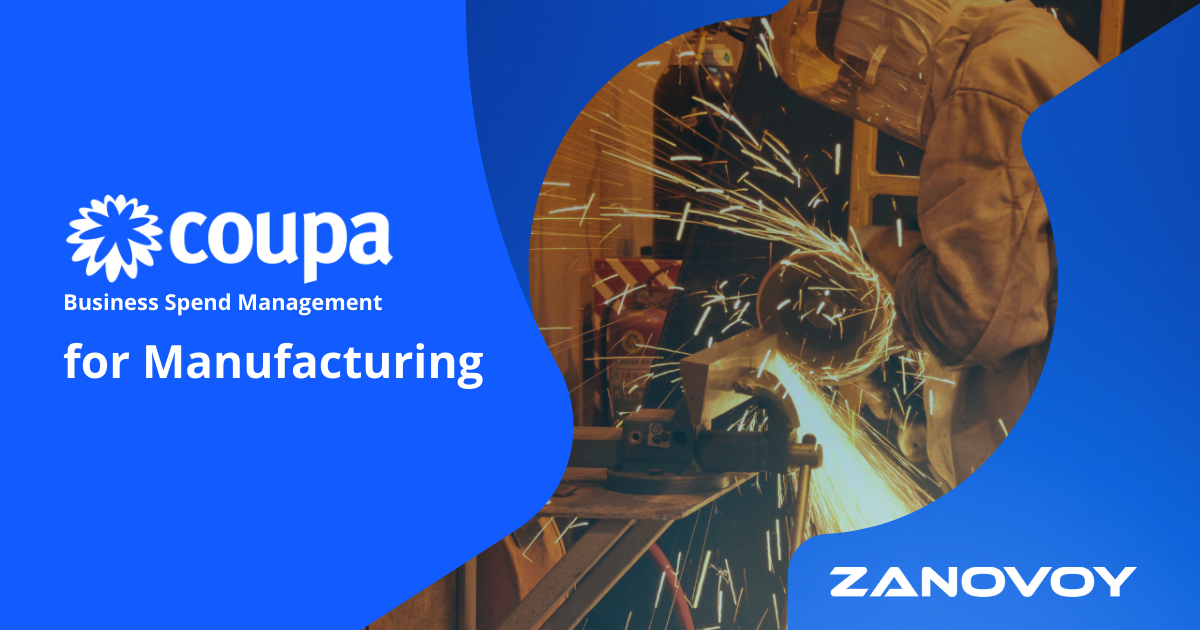 Coupa for Manufacuturing