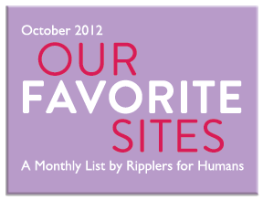 Favorite Websites: October 2012 Edition