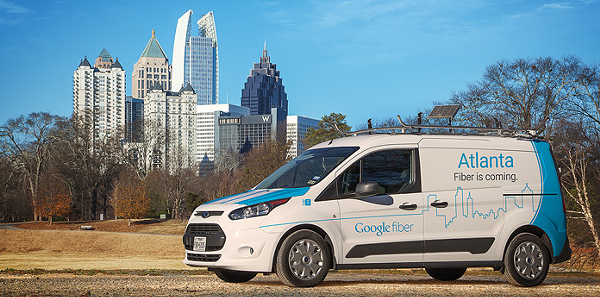 Is Google Fiber the correct choice for businesses in Atlanta?