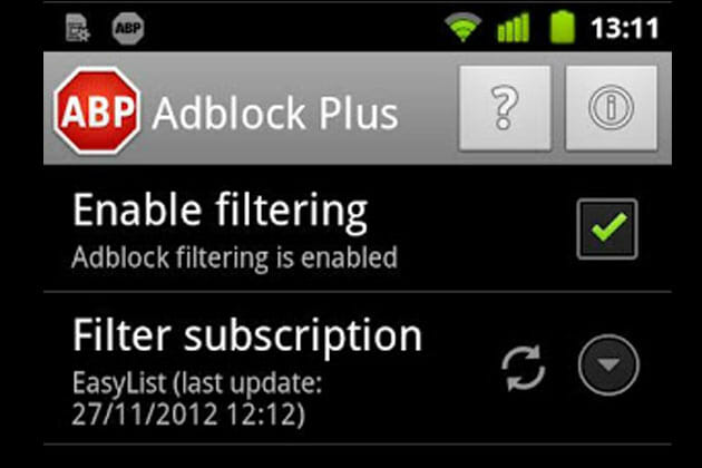 AdBlock Plus for Android Gets Blocked