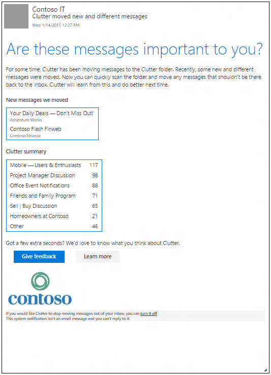 De-Clutter Your Inbox in Office 365 | Ripple IT