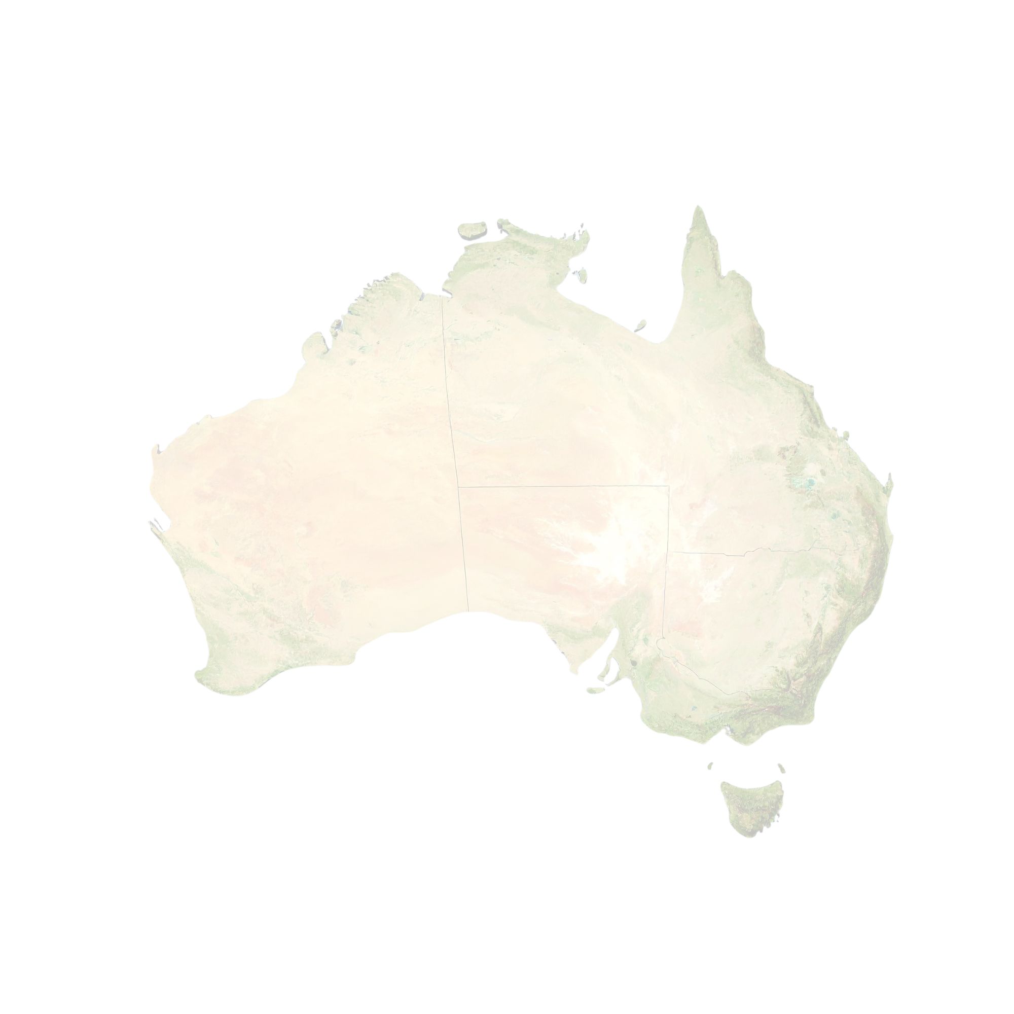 Image of continent of Australia