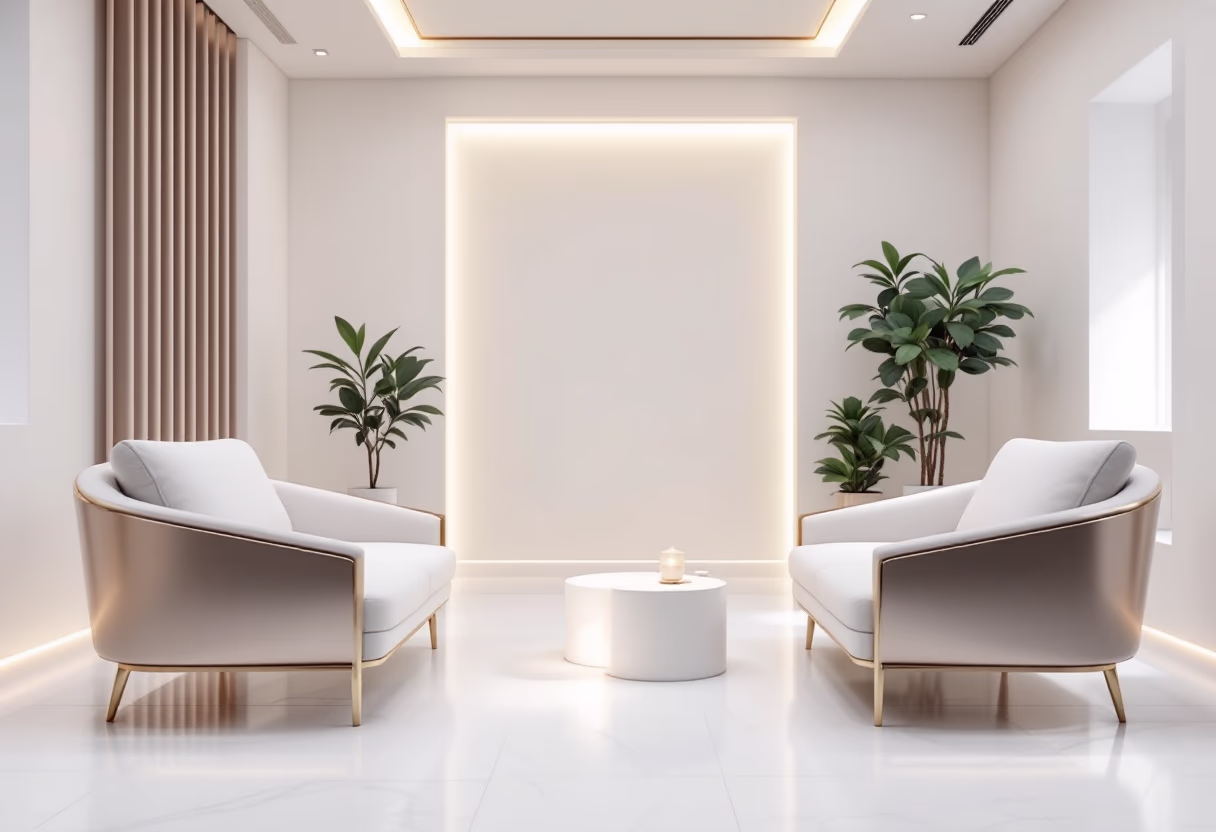 image of comfortable interior (for a salon & spa)