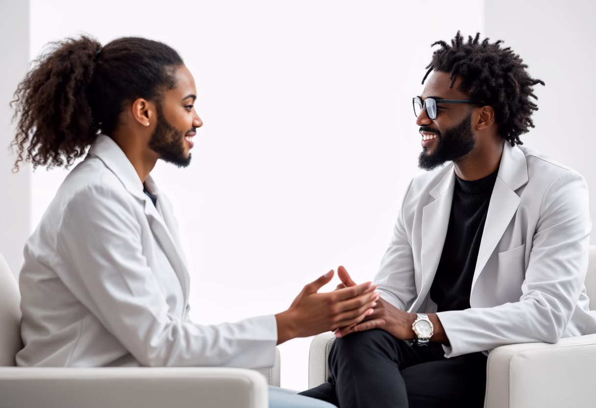 image of a doctor with a patient