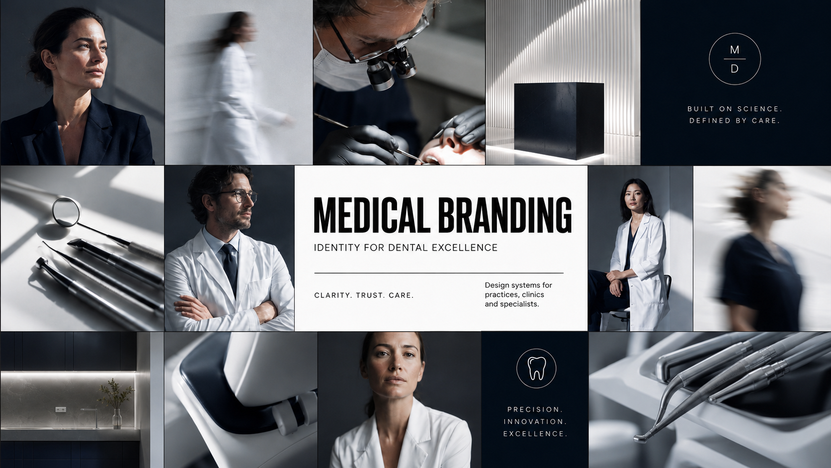 Markenauftritt einer Praxis, Branding und Corporate Design von MARKSEN