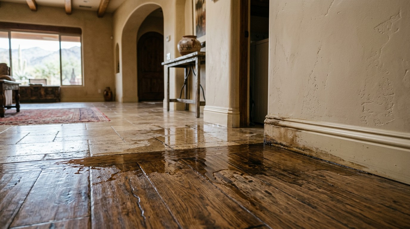 How Fast Does Water Damage Spread in Scottsdale, AZ Homes?