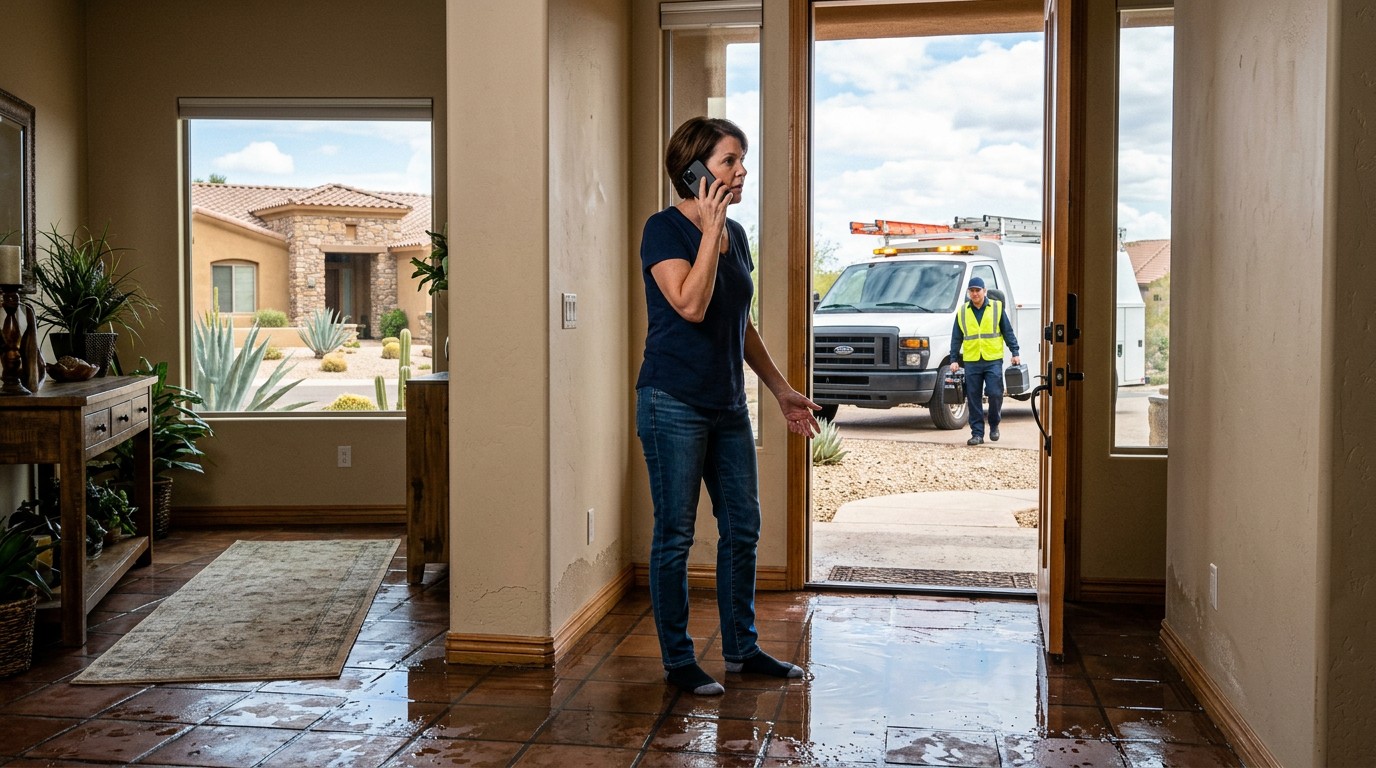 When Should You Call a Water Damage Company in Scottsdale, AZ?
