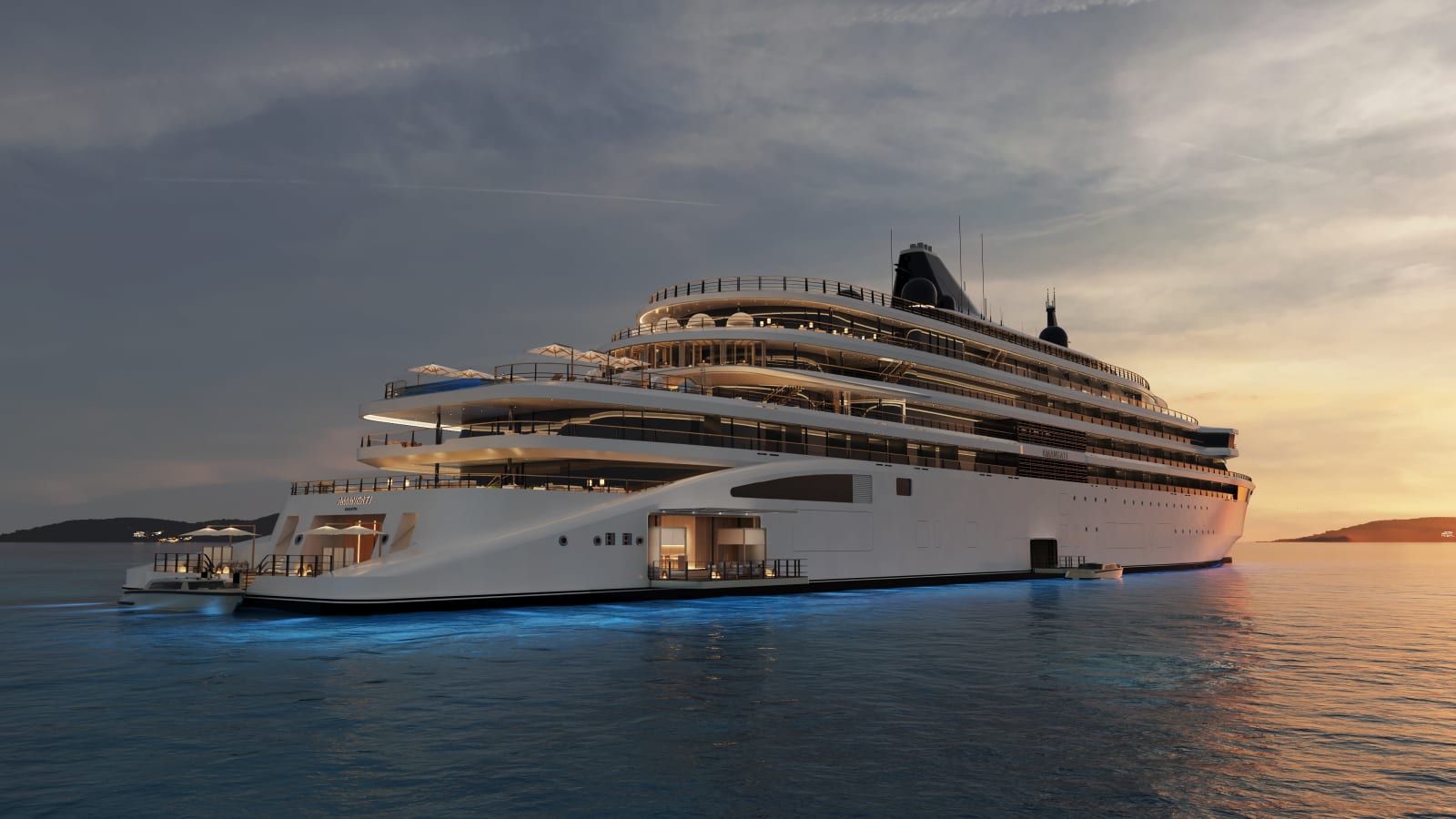 Into the Aman at Sea Yacht