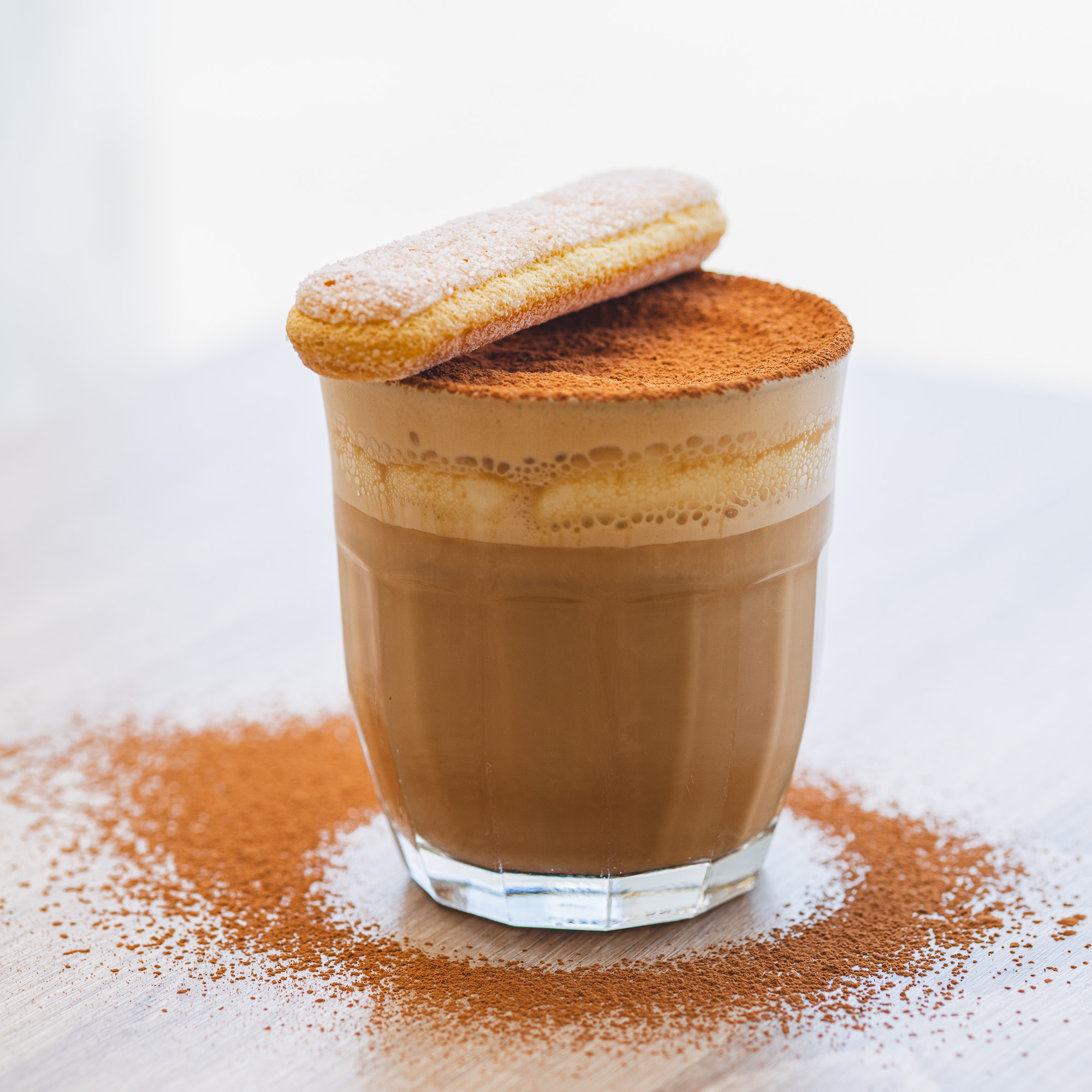 Tiramisu Latte at Karkumi Cafe near North York and Scarborough.