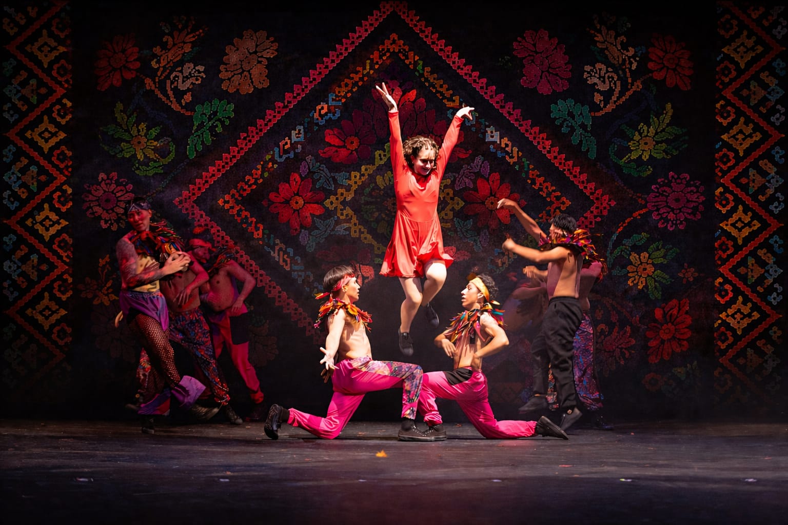 Elenco del Espectáculo Mexica