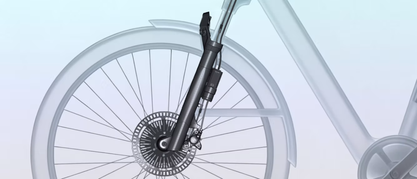 Flexible mounting for e-bike design freedom