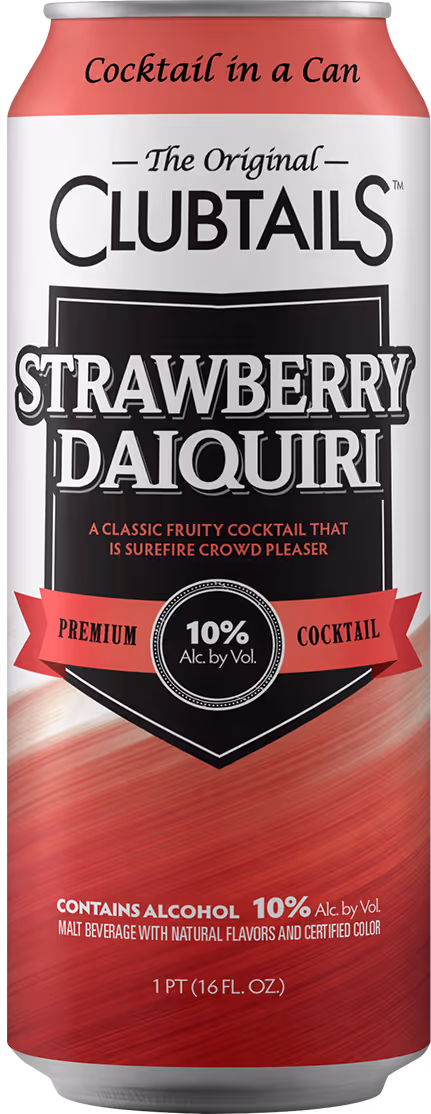 Clubtails Strawberry Daiquiri can