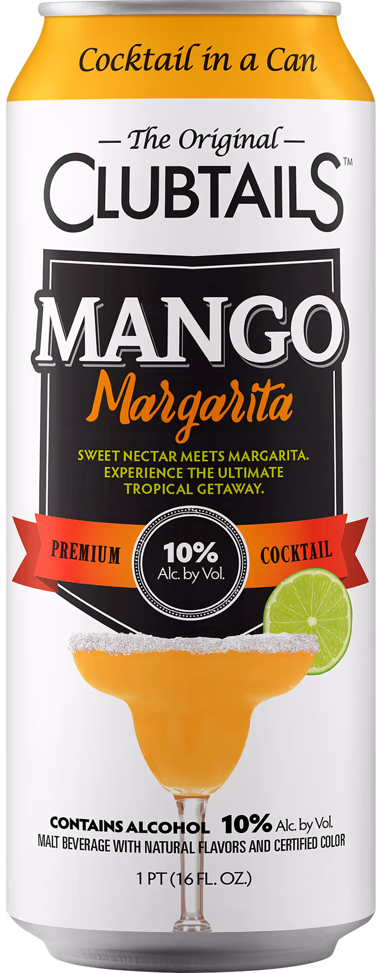 Clubtails Mango Margarita can