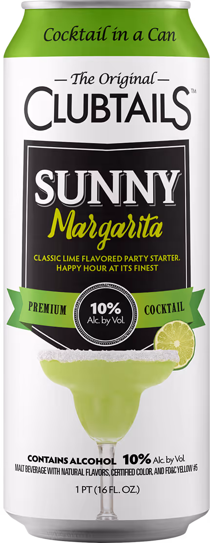 Clubtails Sunny Margarita can