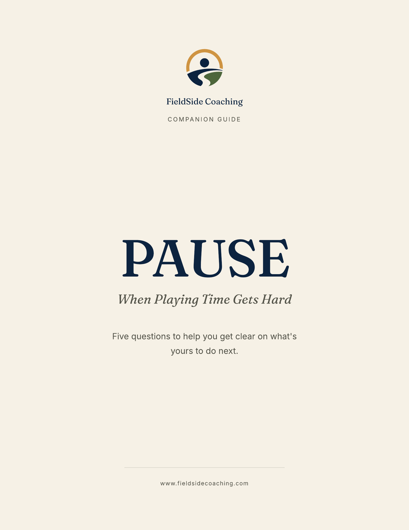 PAUSE companion guide cover