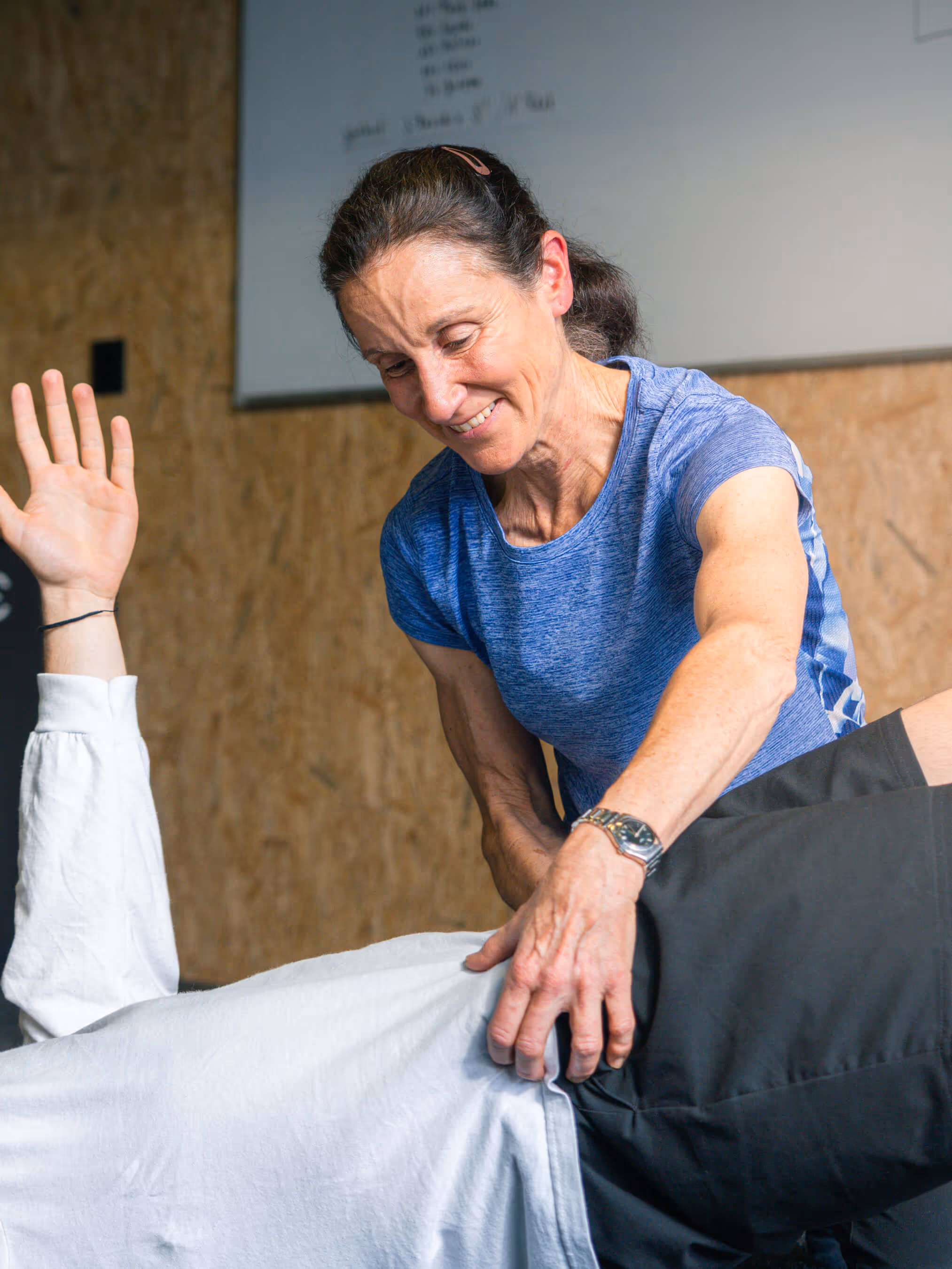 Andrea Wicki, Sportphysiotherapeutin in Baden