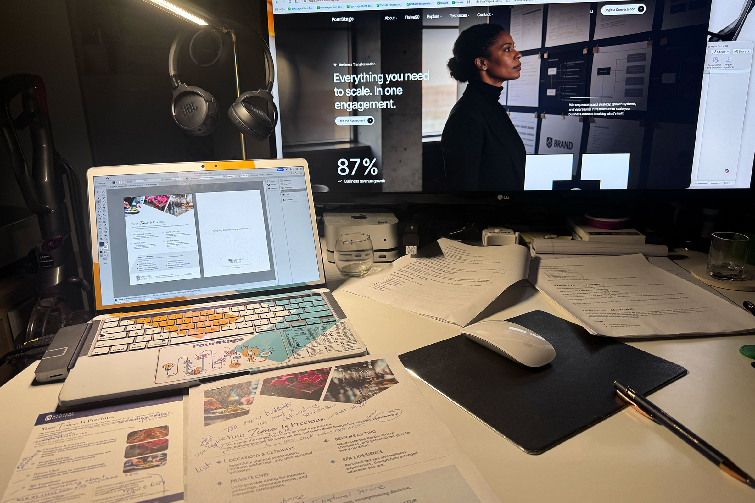 Brand development at FourStage