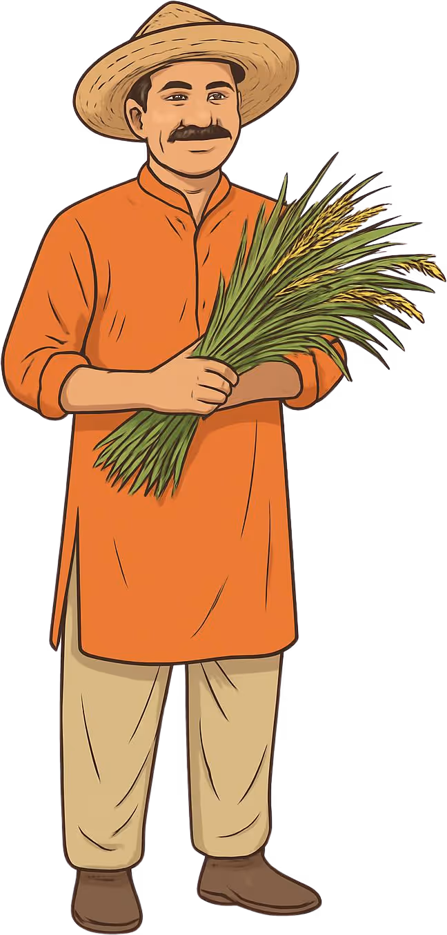 Farmer illustration