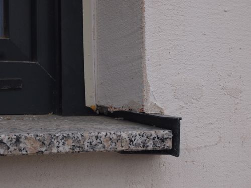 Undichter Fensterbankabschluss