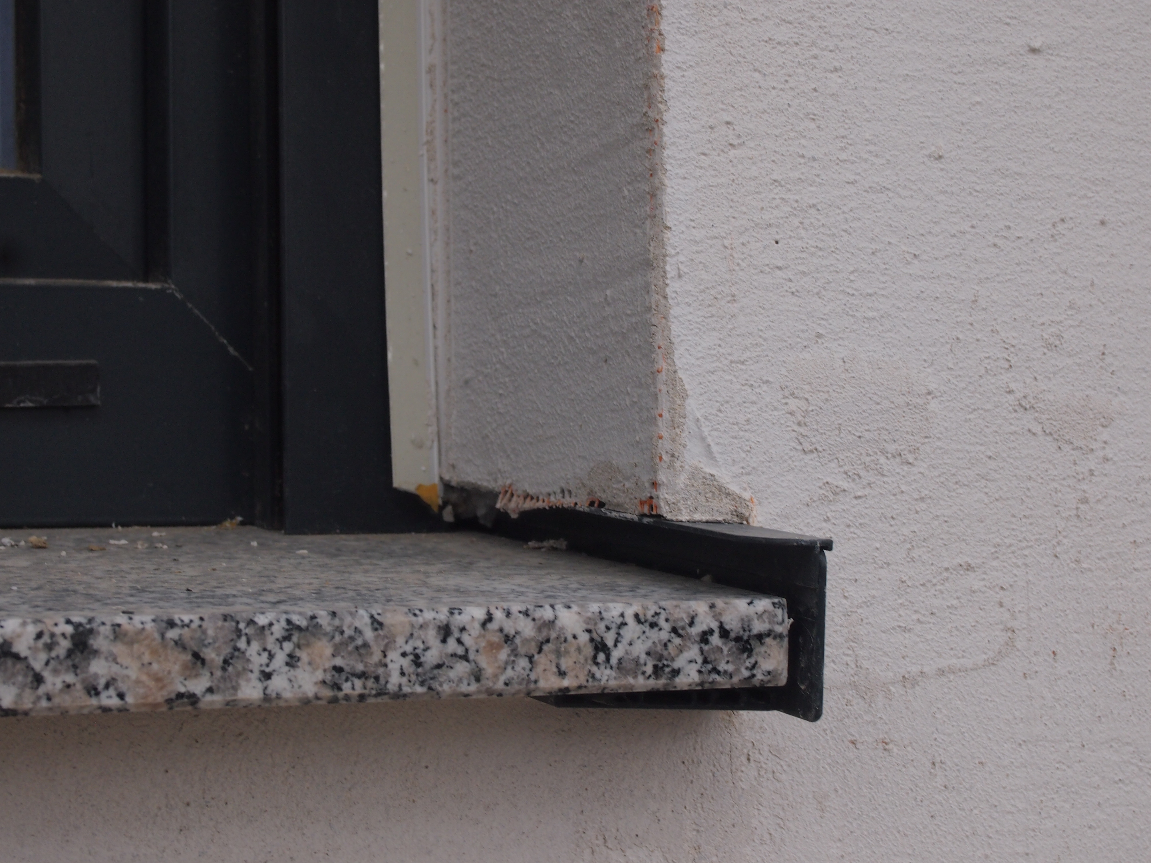 Undichter Fensterbankabschluss