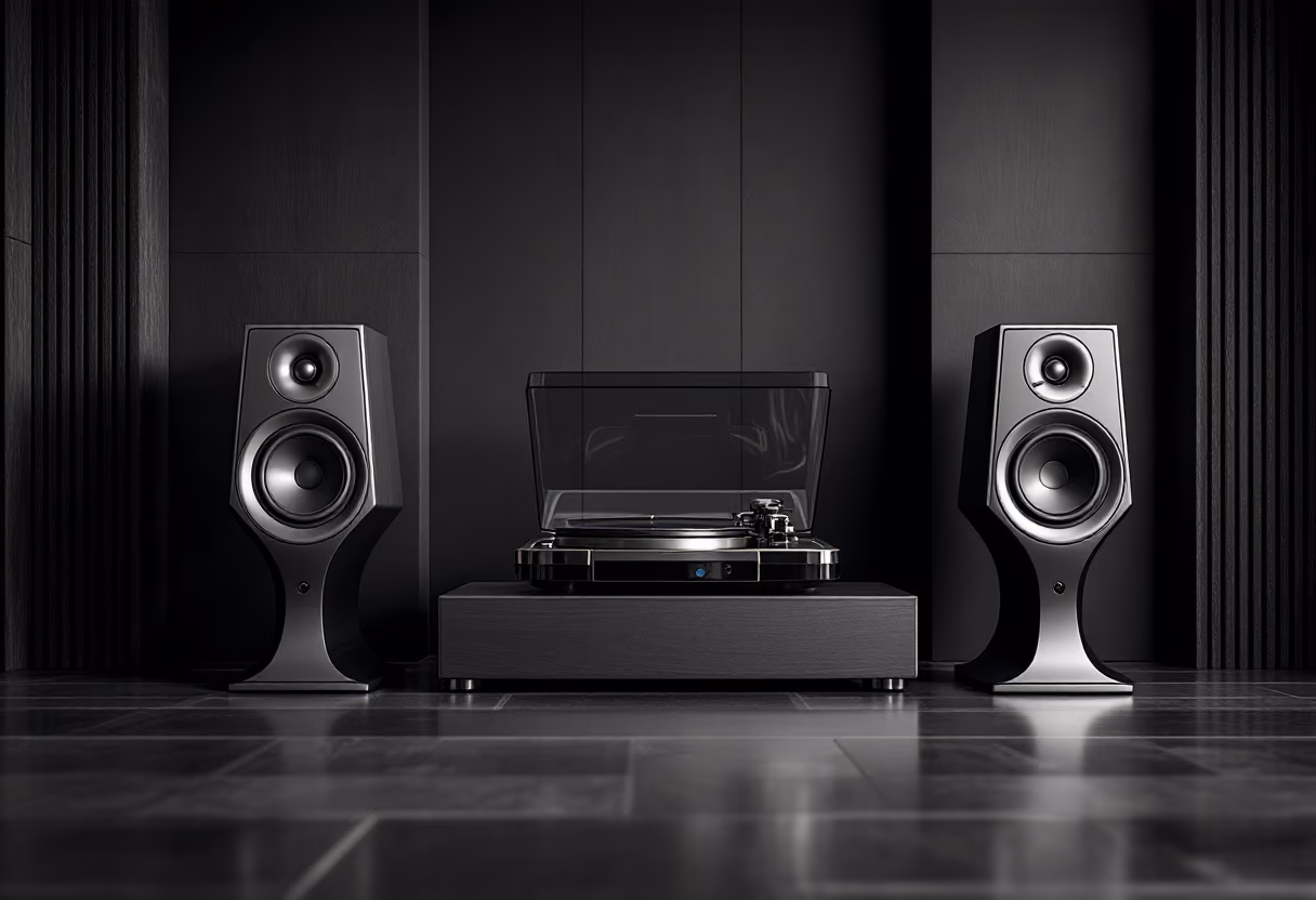 image of highend audio equipment