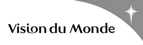 Texte « Vision du Monde » avec un coin supérieur droit gris et une étoile blanche brillante.