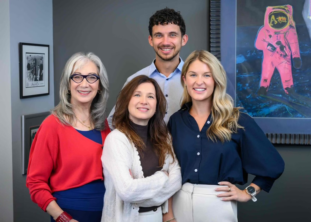 Our team in Bala Cynwyd: Dr. Gail Brenner, Beth Robinson, Dr. Ben Thompson, and Dr. Paige Wendling