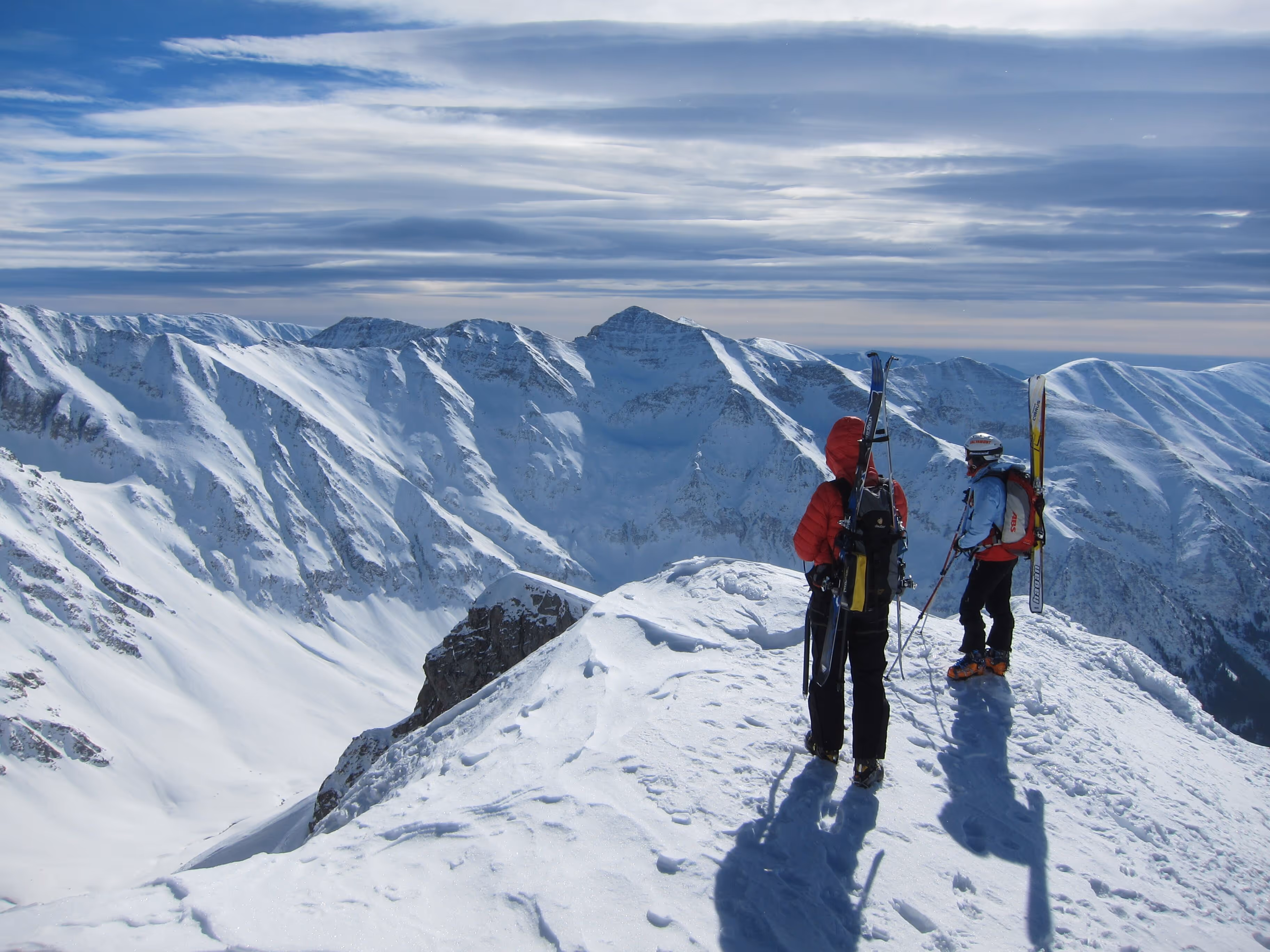 Schior de tură pe pârtiile naturale din căldările glaciare de la Bâlea Lac