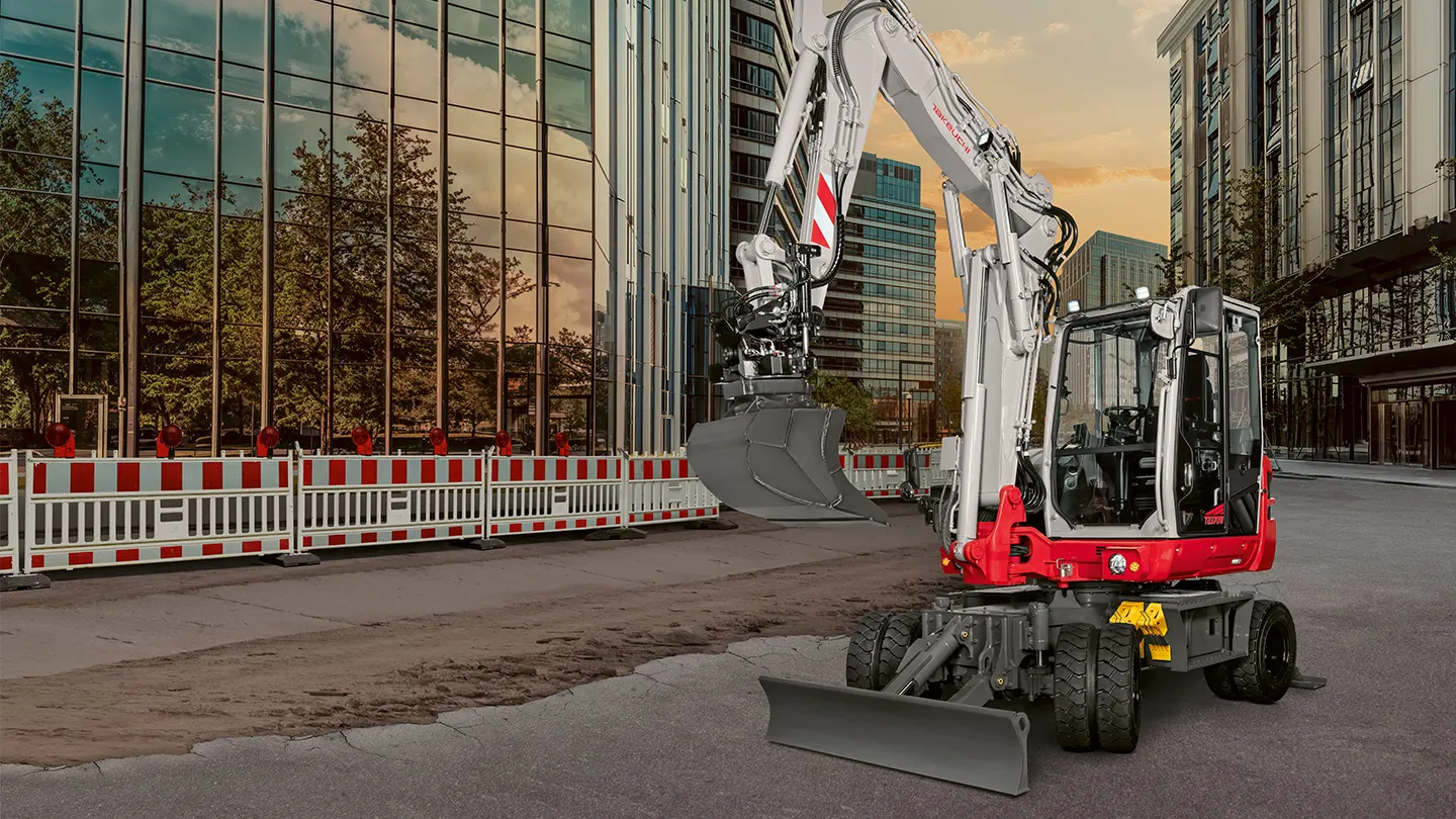 Takeuchi TB370W ekskavators.