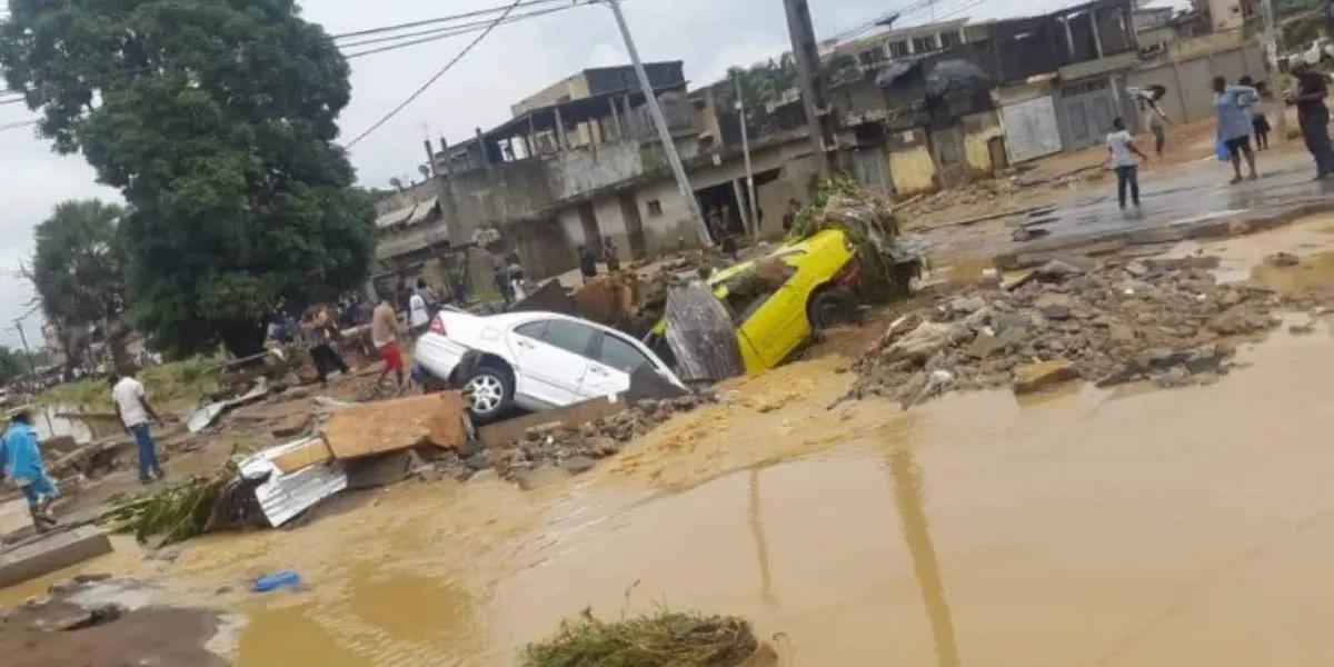 Fortes pluies en Côte d'Ivoire