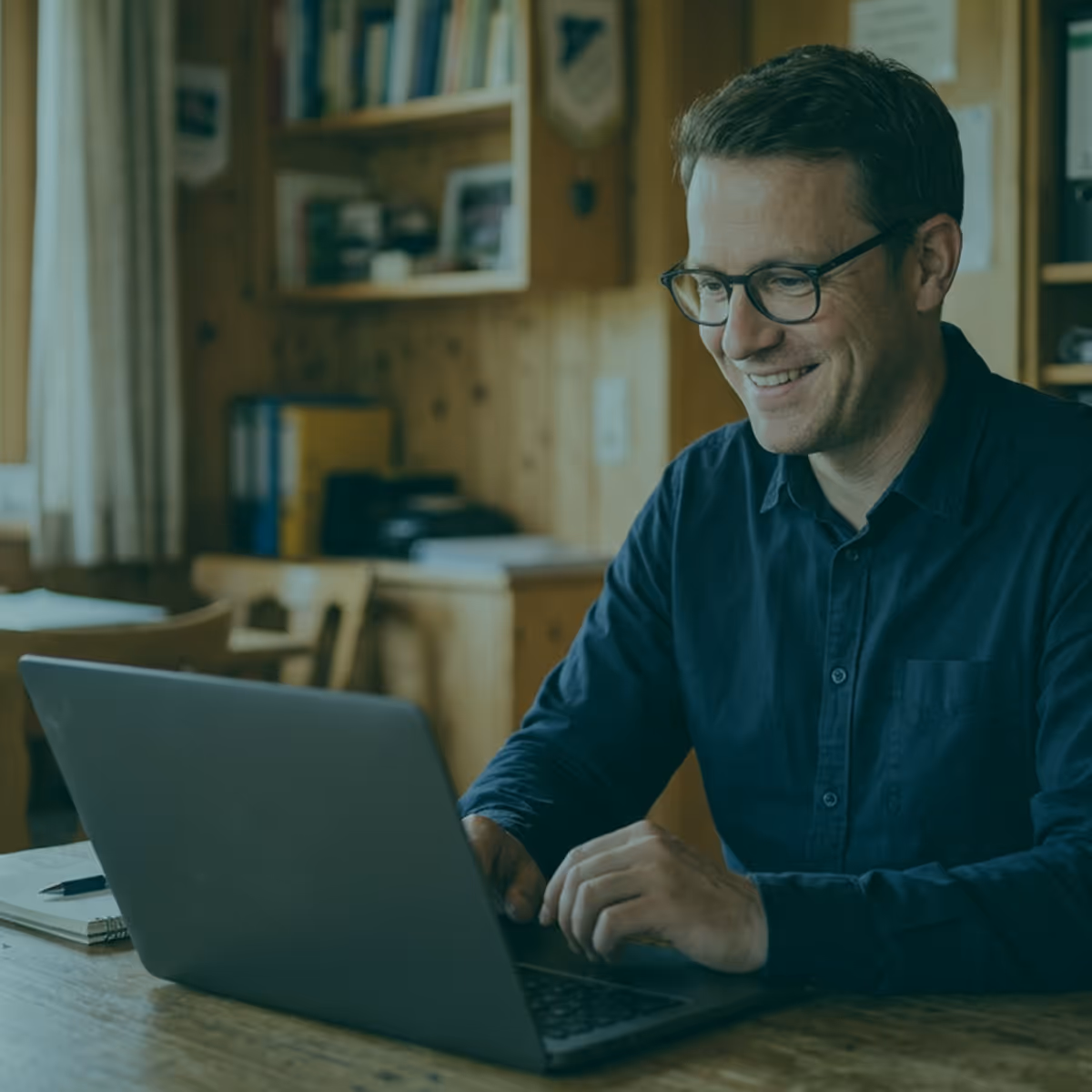 Hero-Bild der Vorteile-Seite des Digitalen Vereinsheims mit Sportverein in der Gemeinschaft.