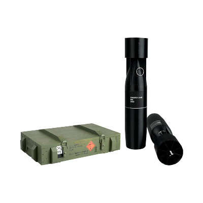 Heap-shaped fragmentation ammunition