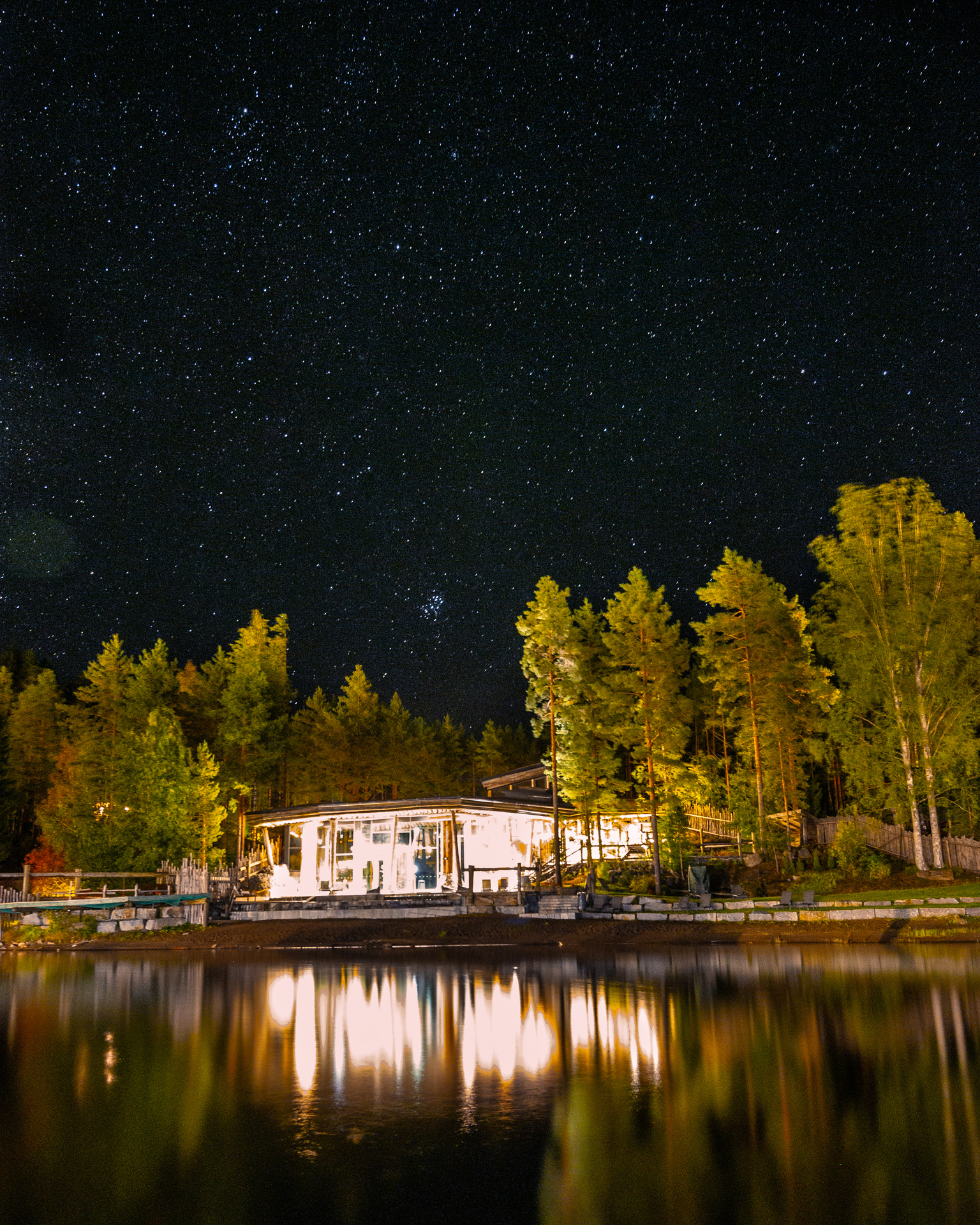 Järvisydän Lake Spa on the shore of Lake Saimaa