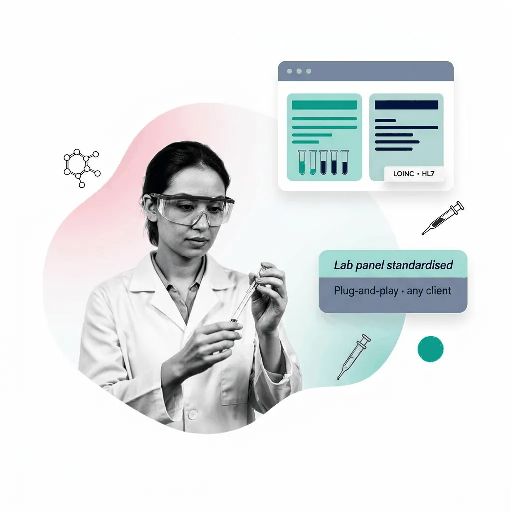 JondaX for diagnostic labs — standardised output, plug-and-play integration