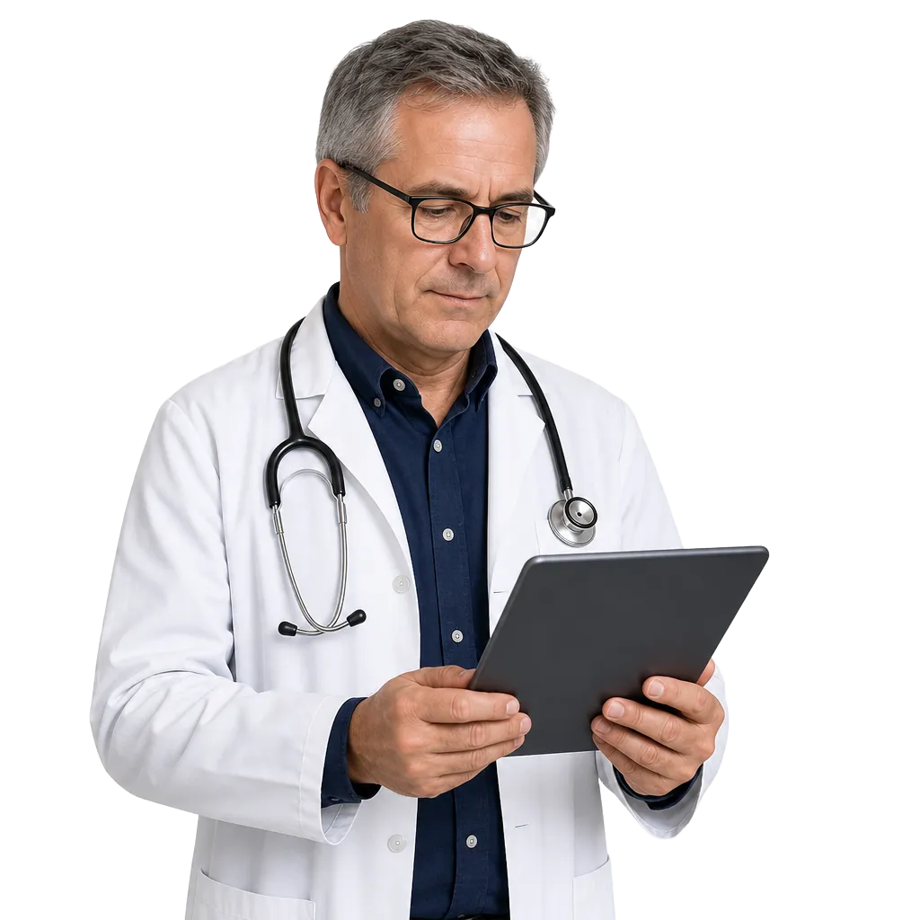 Clinician using JondaX