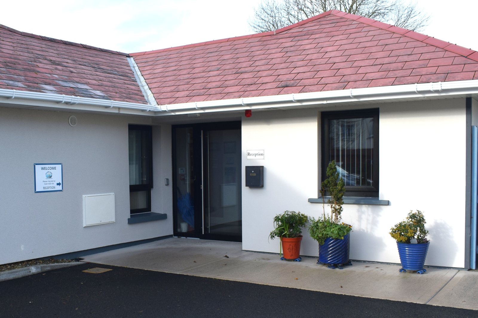 Recovery Haven entrance and reception