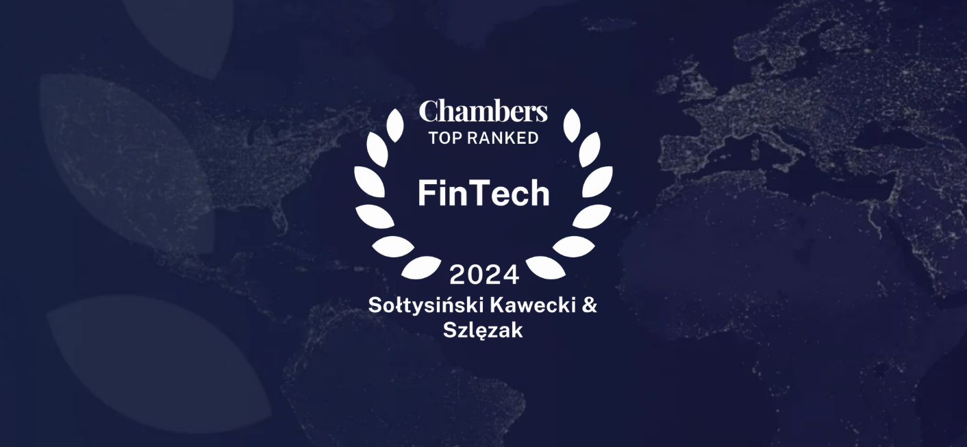 Chambers & Partners Fintech 2024. SK&S po raz kolejny w prestiżowym rankingu