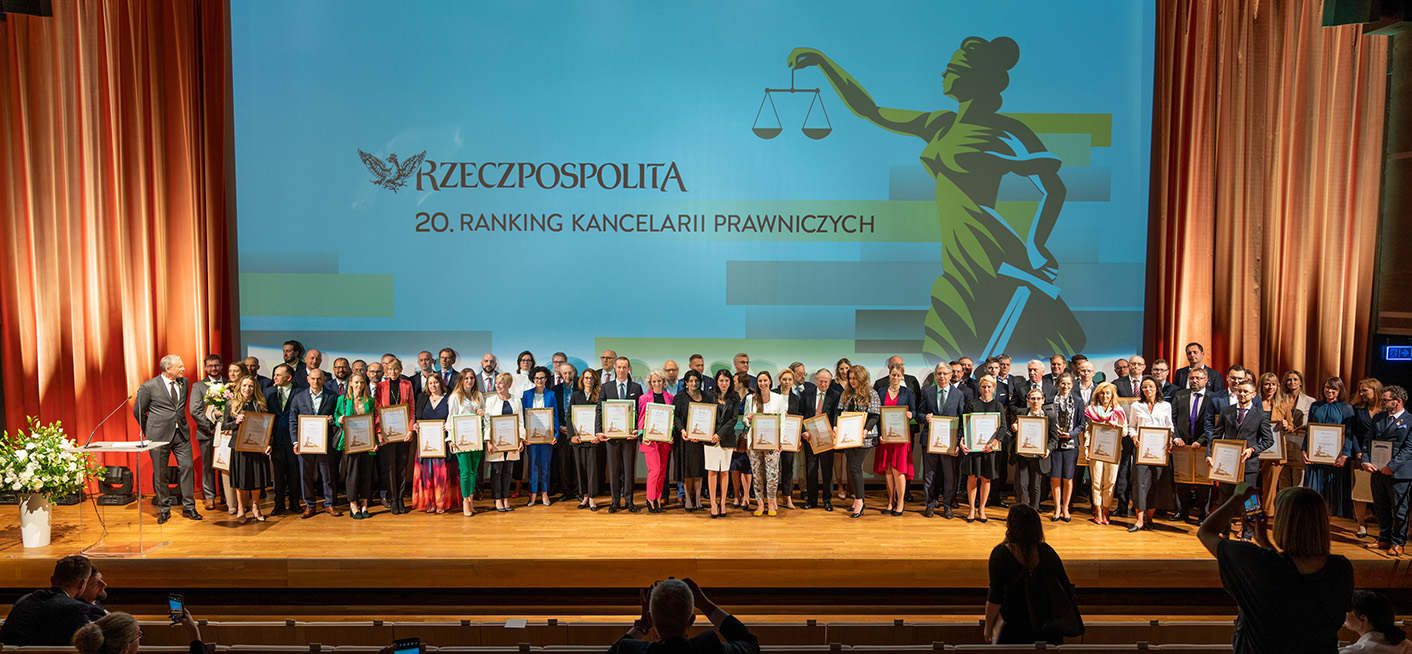 Ranking Kancelarii Prawniczych 2022 20. edycja jubileuszowa