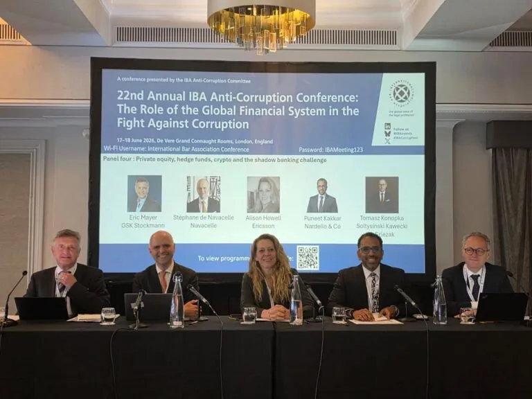 22. doroczna konferencja IBA Anti-Corruption Conference w Londynie