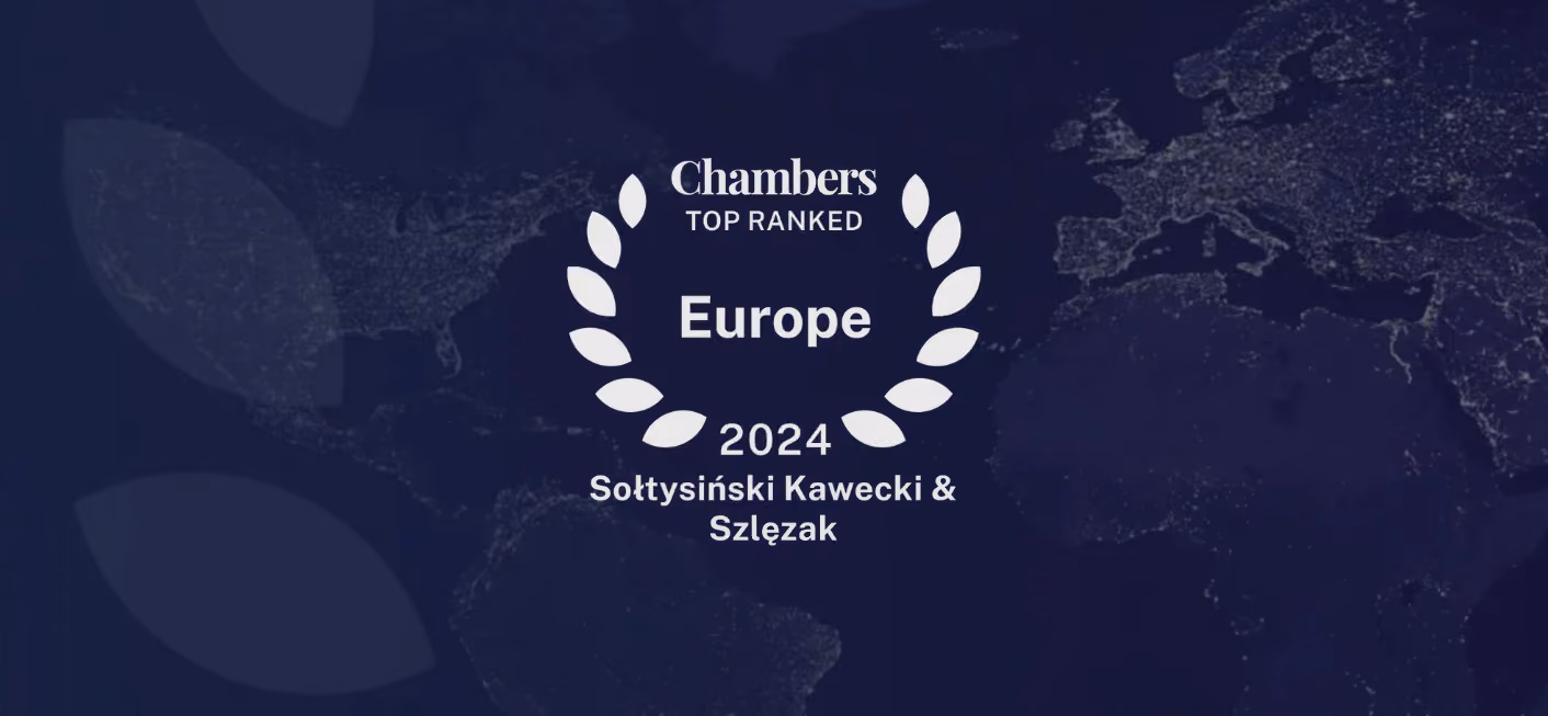 SK&S recommended in the Chambers and Partners Europe 2024