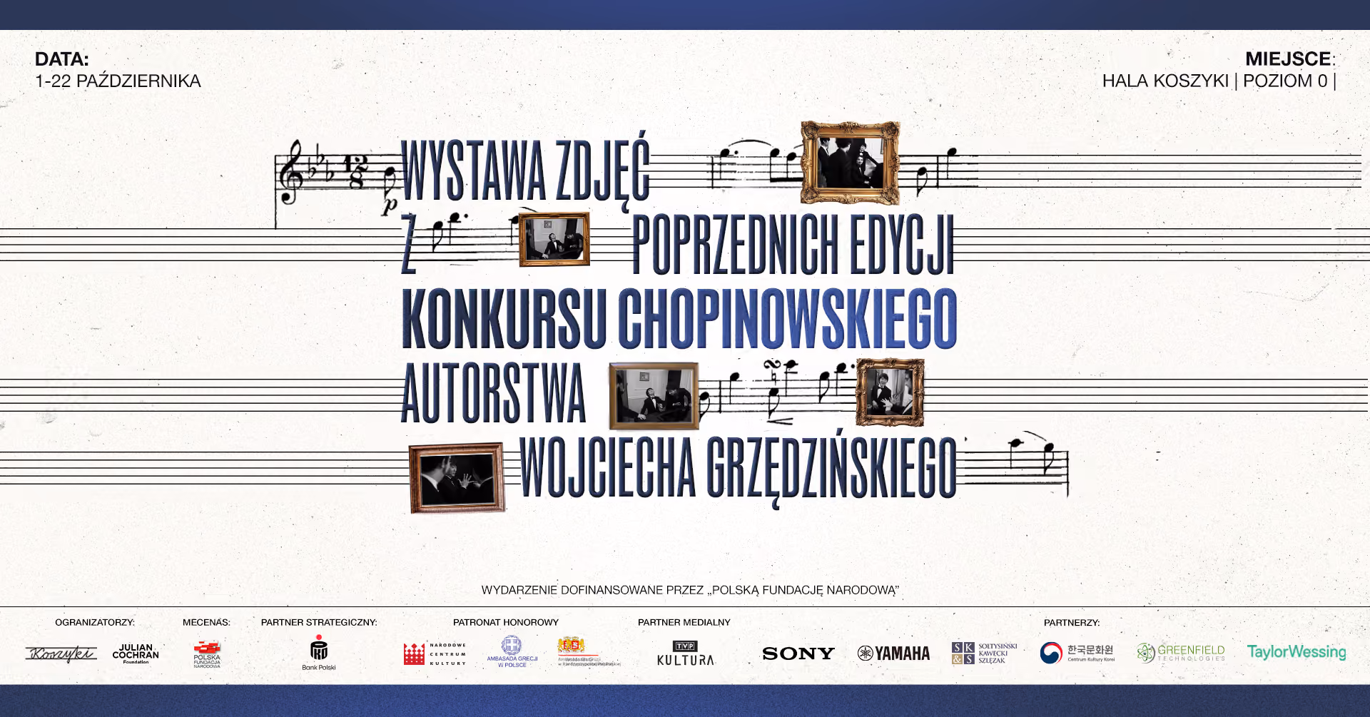 SK&S partnerem wystawy zdjęć z poprzednich edycji Konkursu Chopinowskiego autorstwa Wojciecha Grzędzińskiego