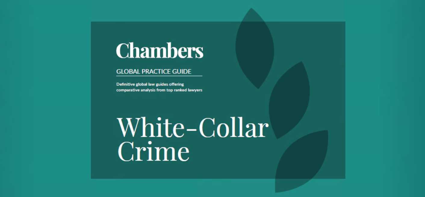 Polish chapter of “Chambers Global Practice Guide on White-Collar Crime 2019” authored by Tomasz Konopka and Katarzyna Randzio-Sajkowska